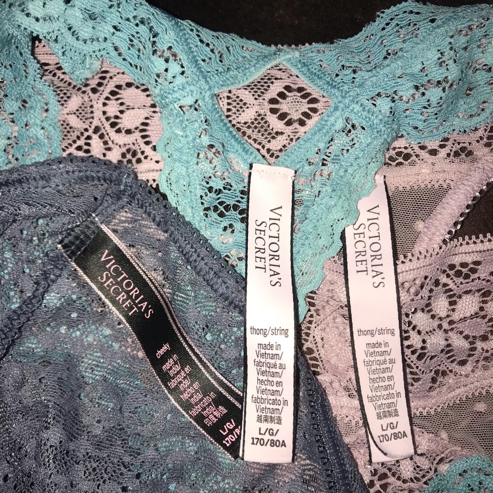 5 Victoria’s Secret NWOT panties